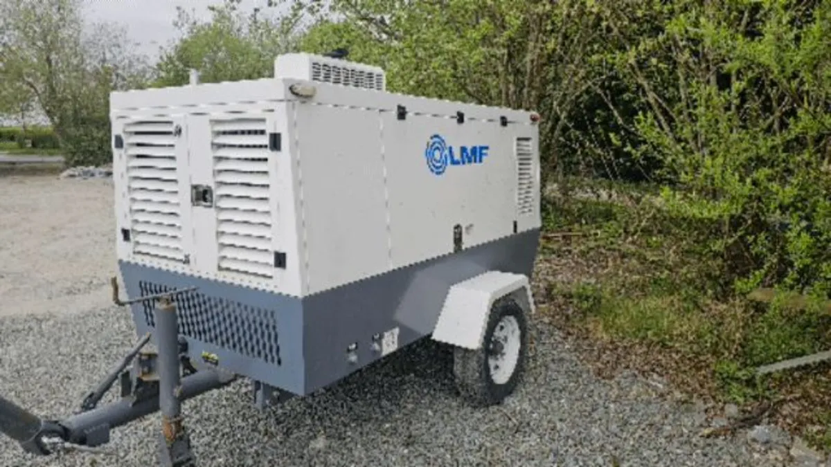 2024  350 CFM/10 Bar Portable diesel compressor - Image 2