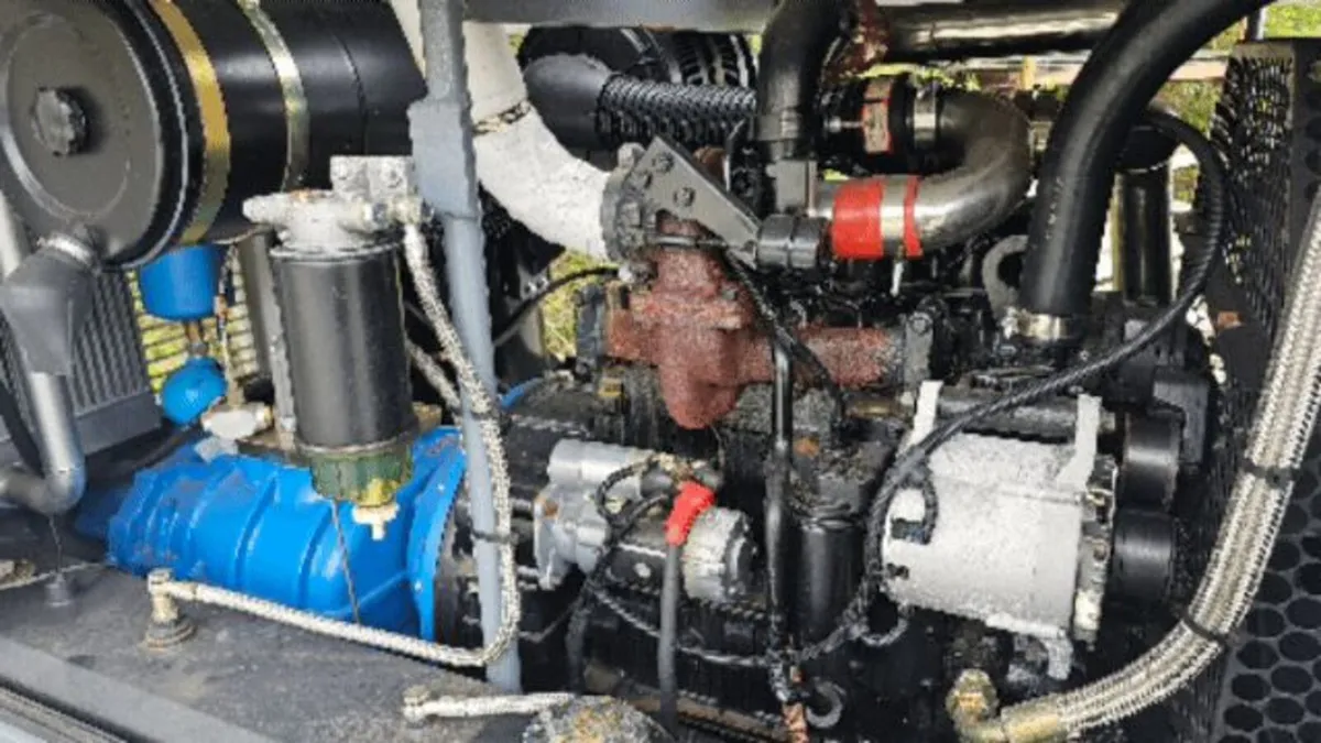 2024  350 CFM/10 Bar Portable diesel compressor - Image 3