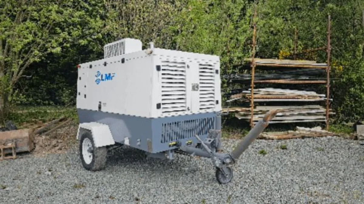 2024  350 CFM/10 Bar Portable diesel compressor - Image 1