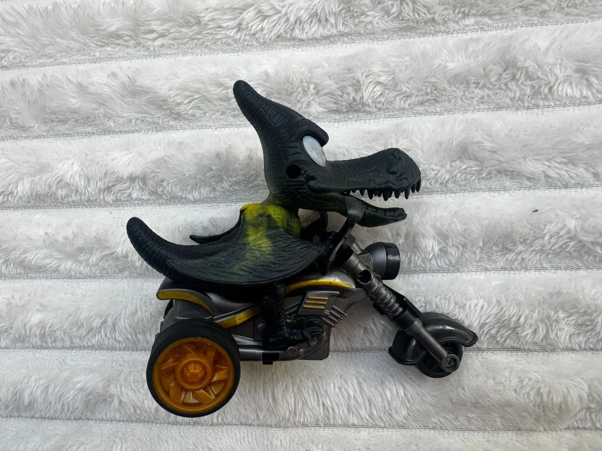Dinosaur Model Toy Motorcycle Model approx. 11 cm. - Image 3