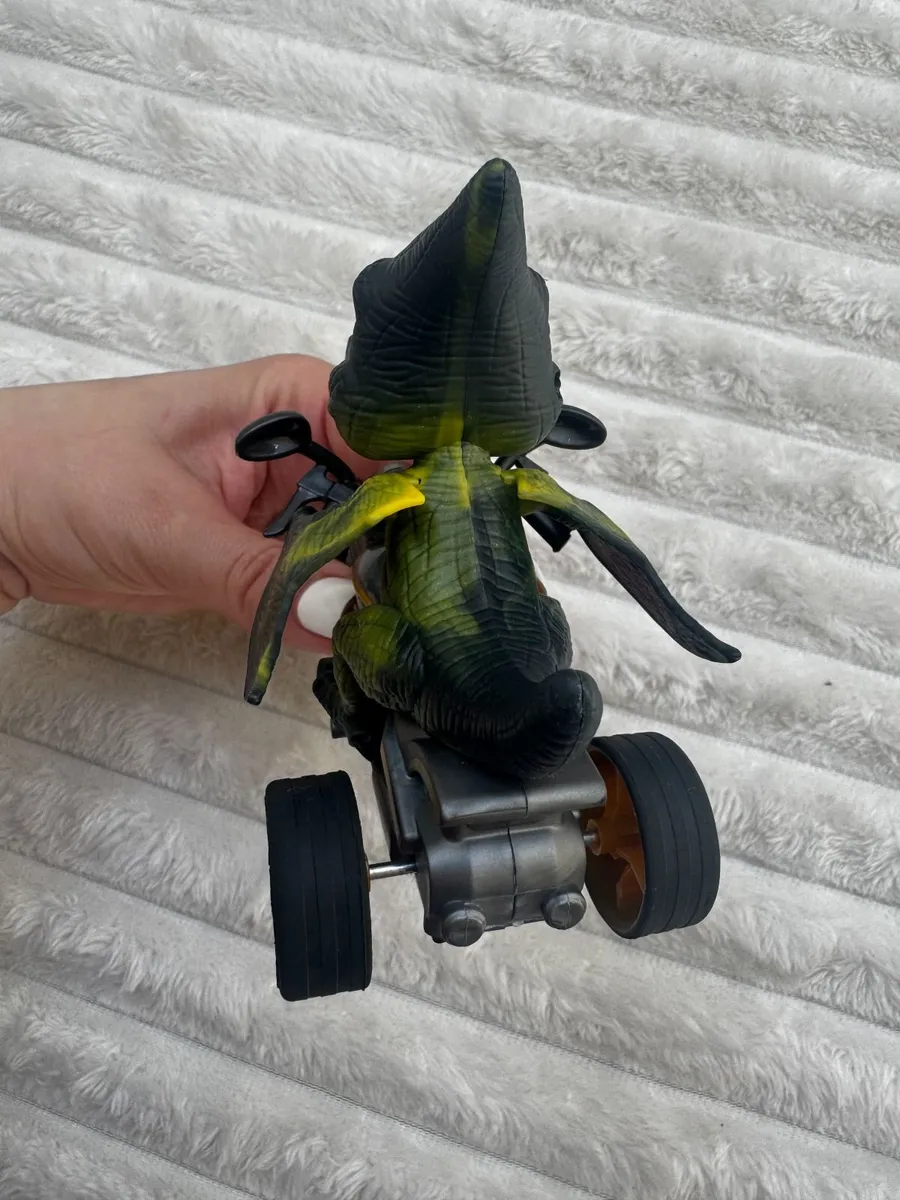 Dinosaur Model Toy Motorcycle Model approx. 11 cm. - Image 4
