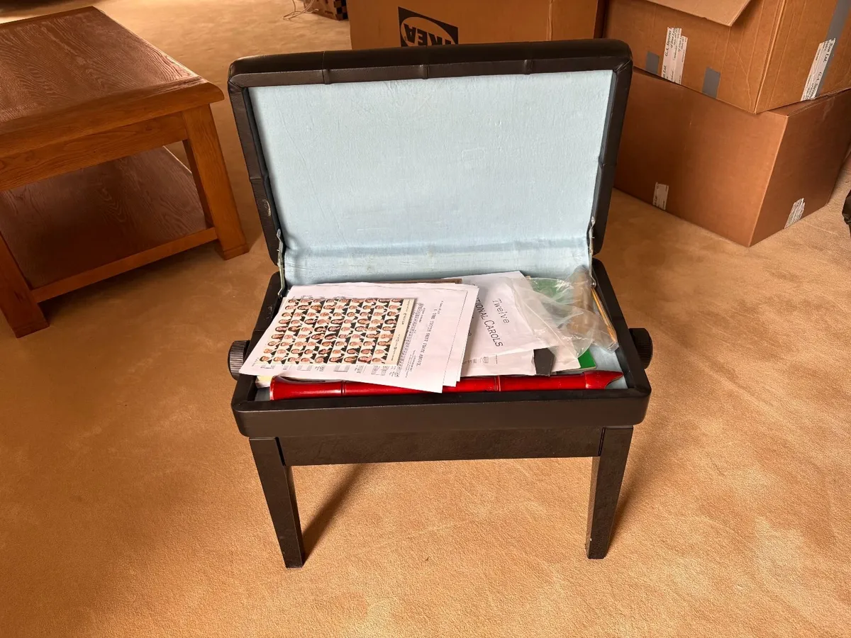 Piano Stool for sale - Image 2