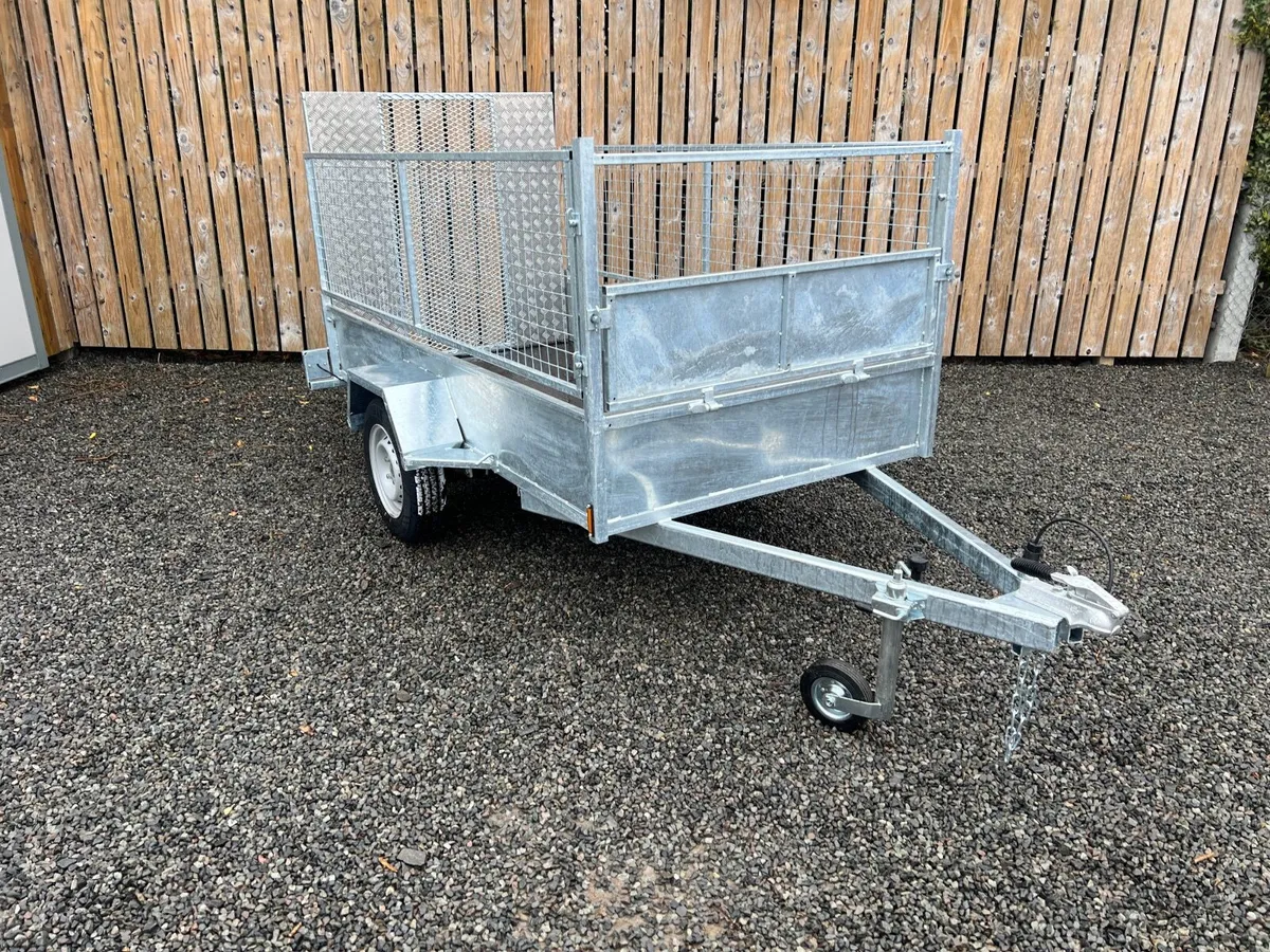 8.2ft x 4.2ft High Mesh Trailer - Image 1