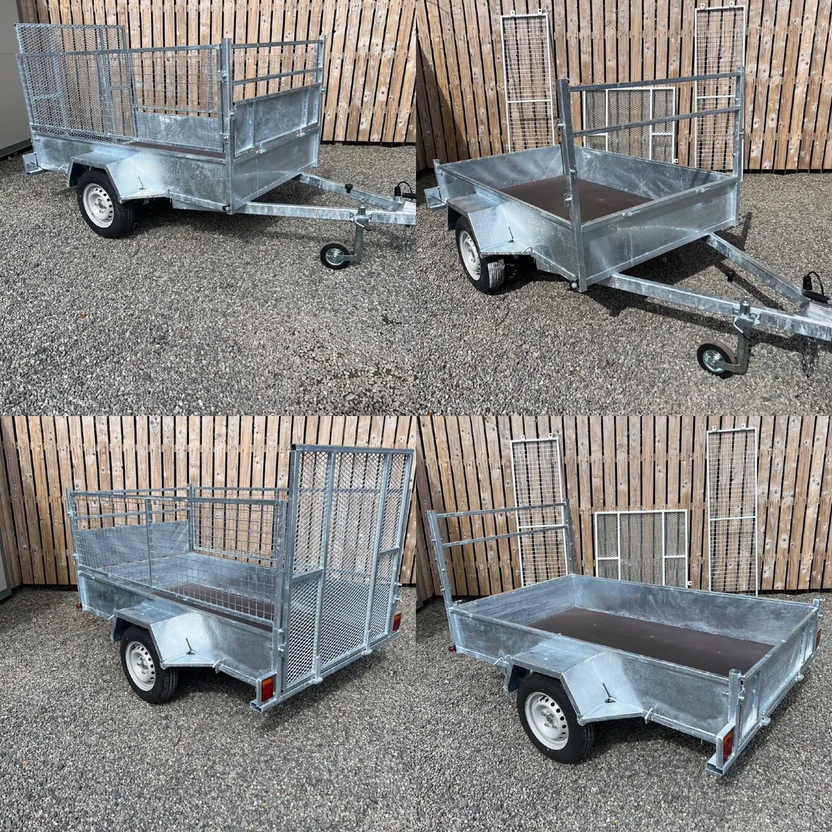 7ft x 4ft High Mesh Trailer - Image 1
