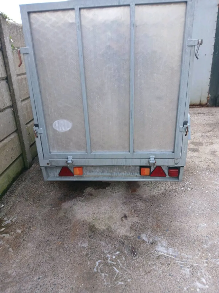 Galvanized trailer 7ft. By 4ft - Image 4