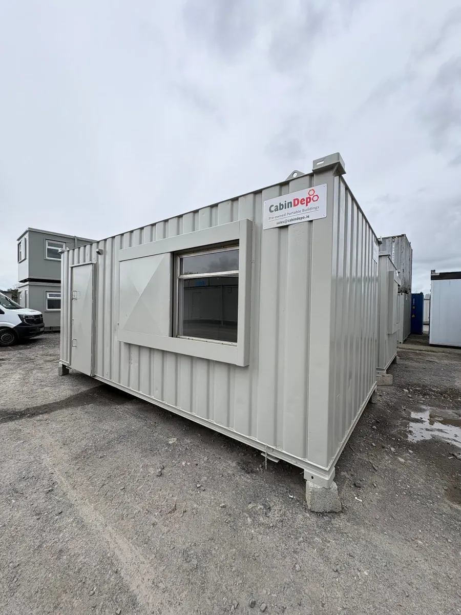 20ft x 10ft (6m x 3m) Open Plan Office Cabin - Image 1