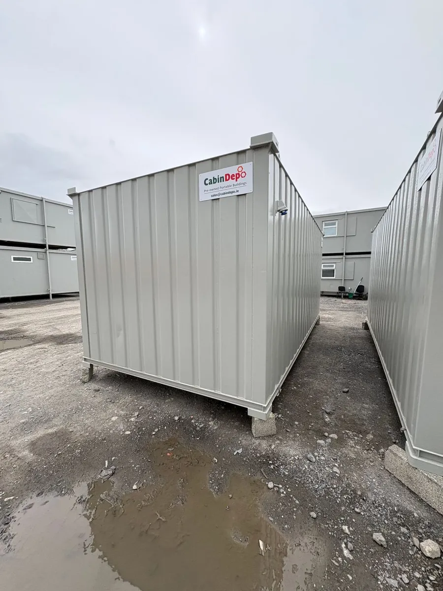 20ft x 10ft (6m x 3m) Open Plan Office Cabin - Image 4