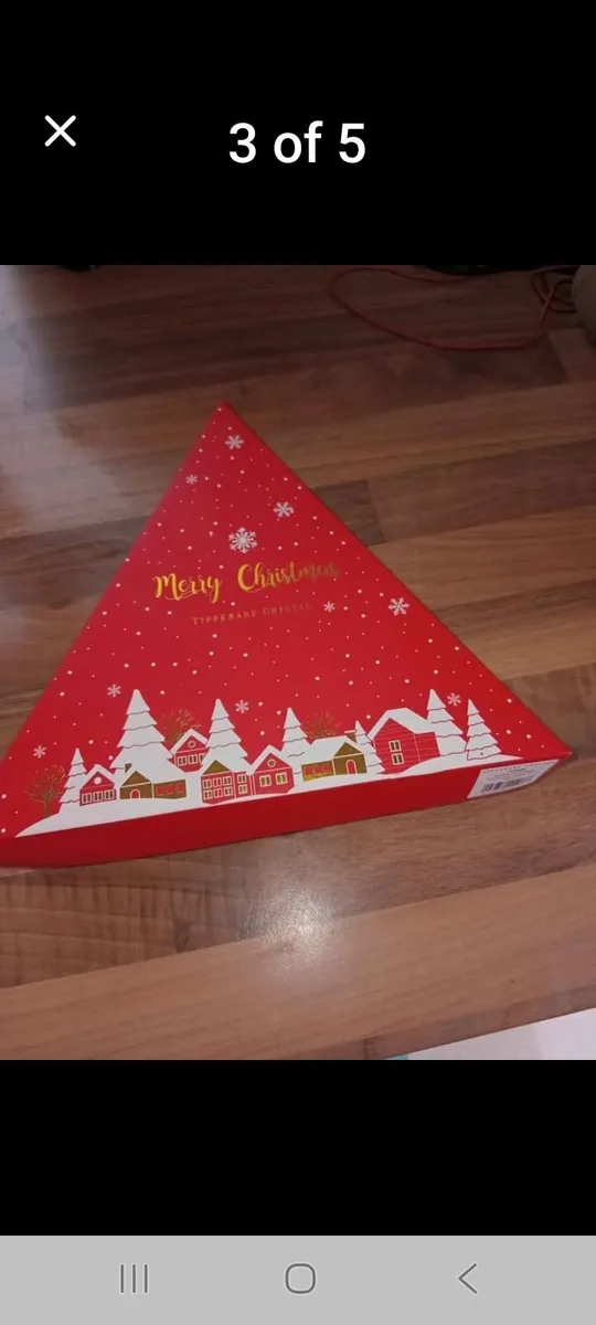 3 PACK TIPPERARY CRYSTAL CHRISTMAS DECORATIONS - Image 4