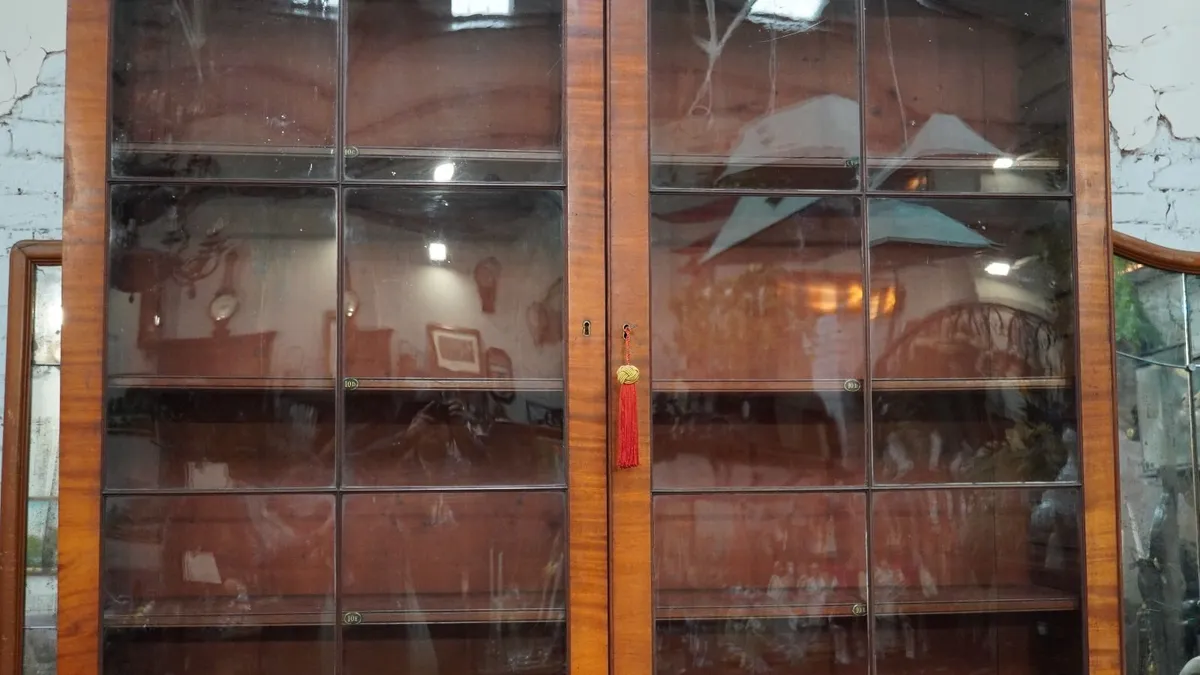 Victorian Mahogany Library Bookcase - 324 cm Tall - Image 4