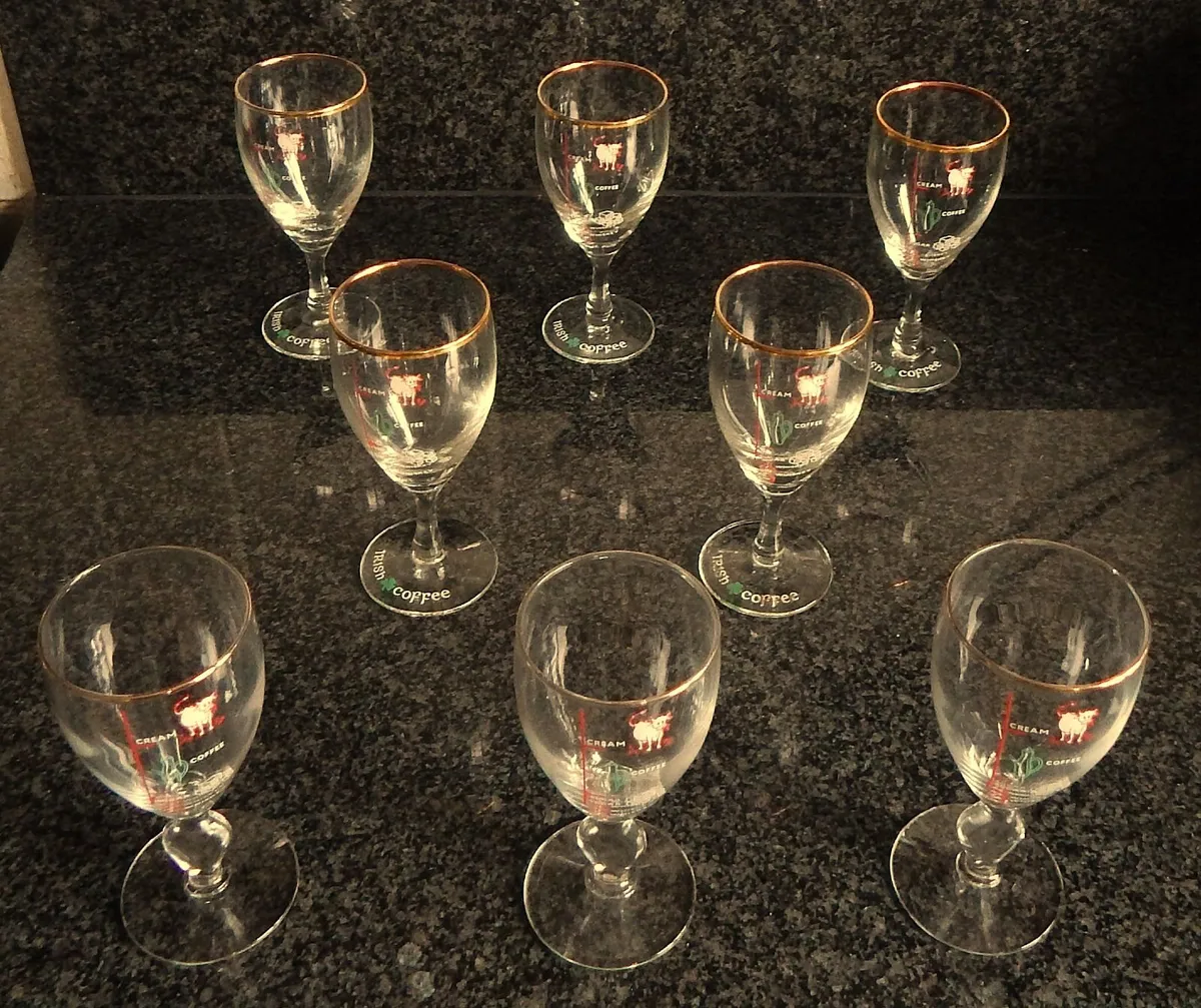 Selection of 8 Irish Coffee Glasses - Image 2