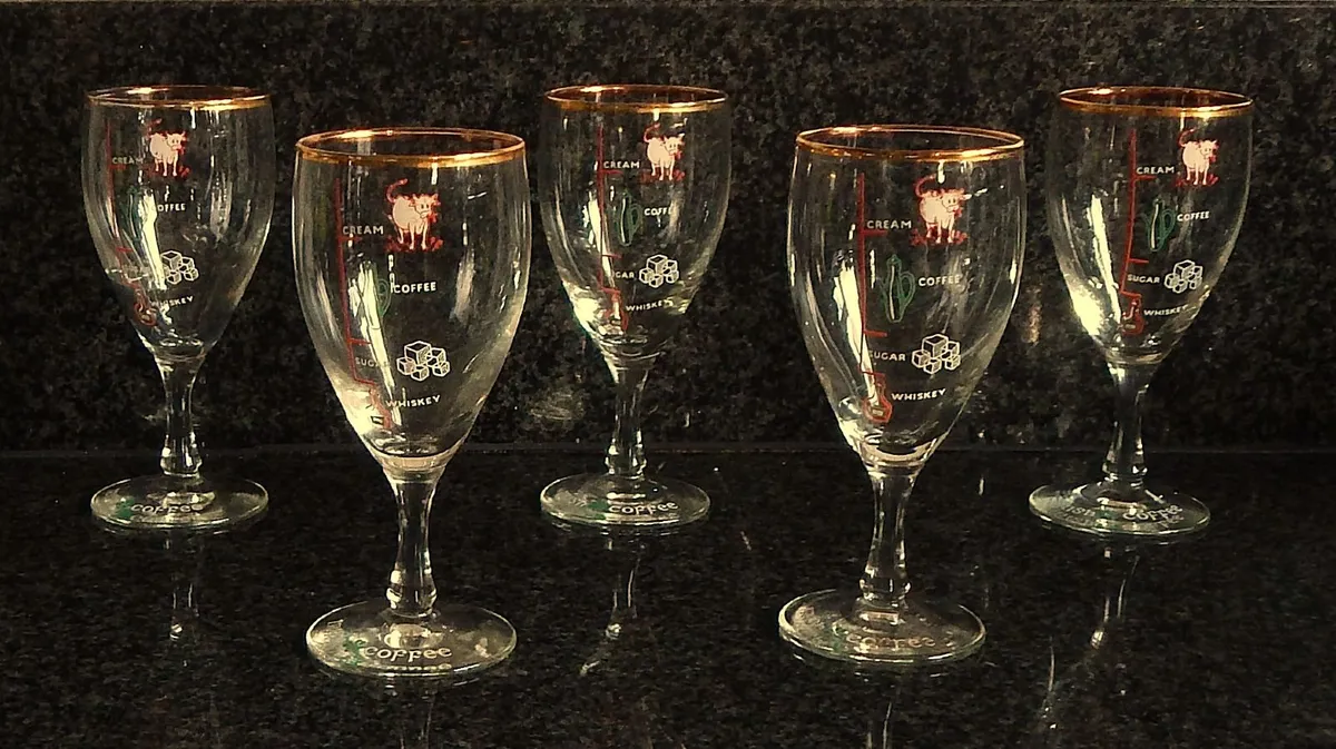 Selection of 8 Irish Coffee Glasses - Image 3