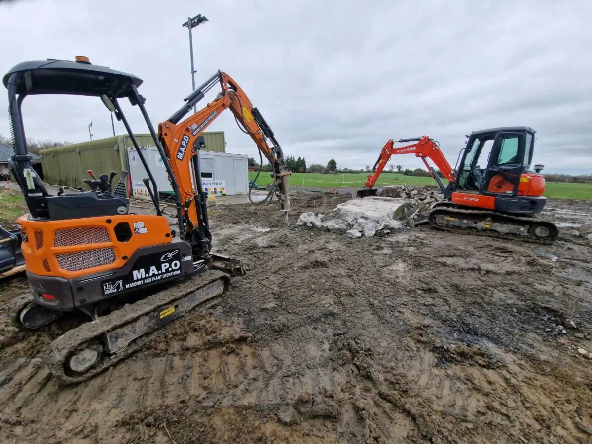 Digger hire+driver/ Building service - Image 2