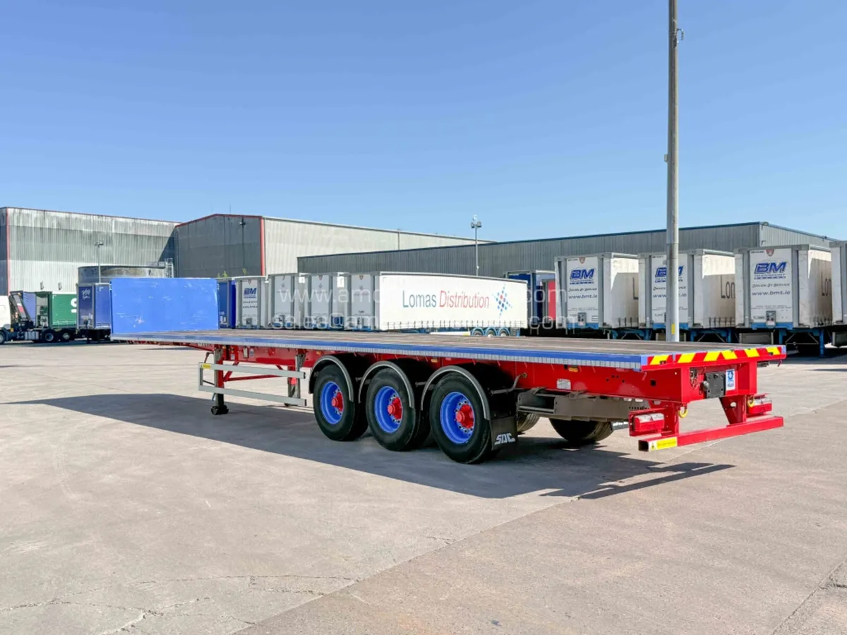 2021 SDC FLATBED TRAILER - Image 4