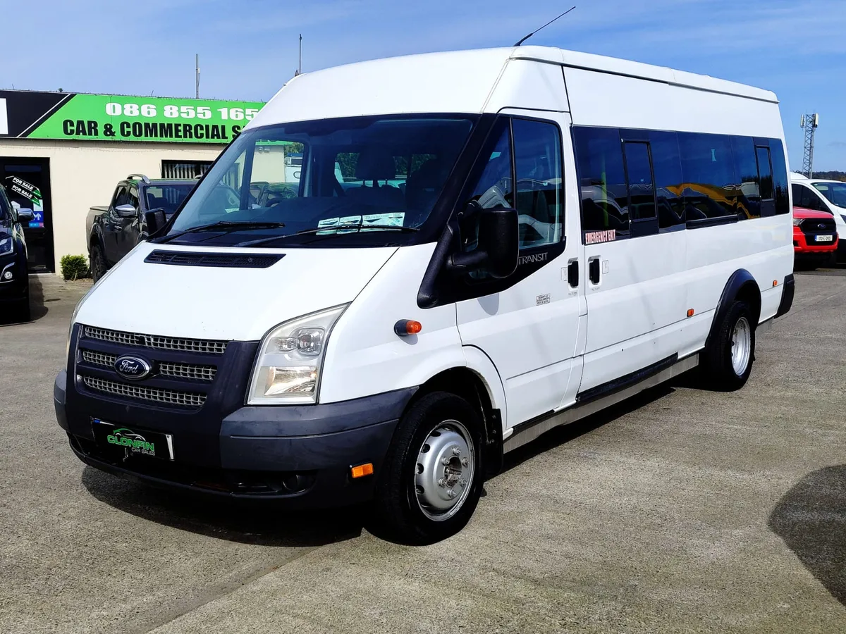 FORD TRANSIT 17 SEATER WITH LIFT - Image 1
