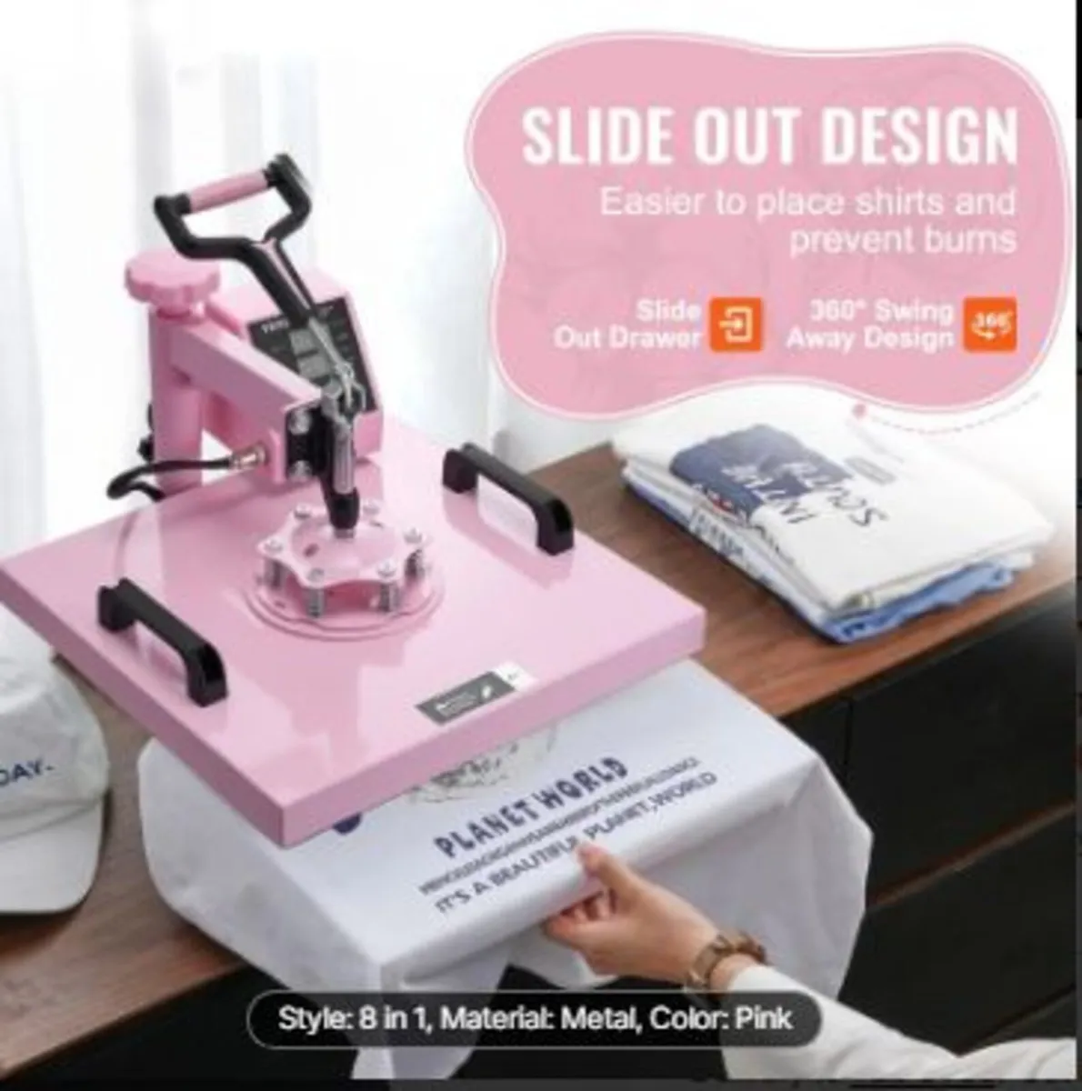 Heat Press Machine 38x38 cm - Image 4