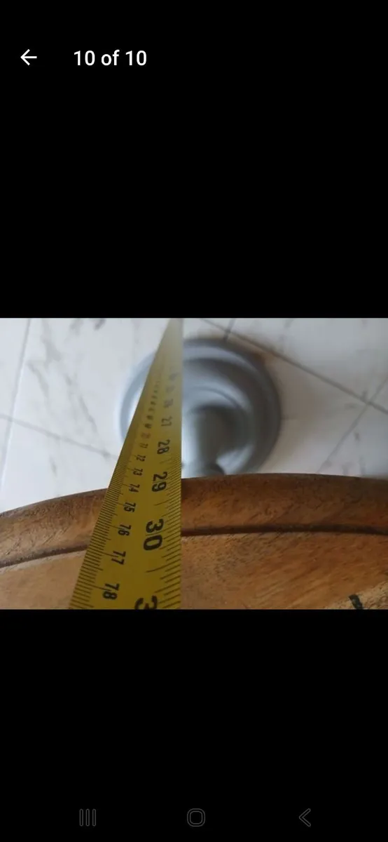 Oak side table - Image 4