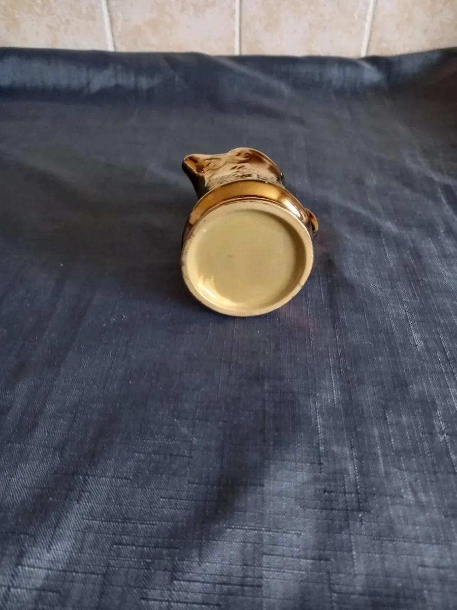 3 Copper Lusterware Pottery Jugs - Image 2