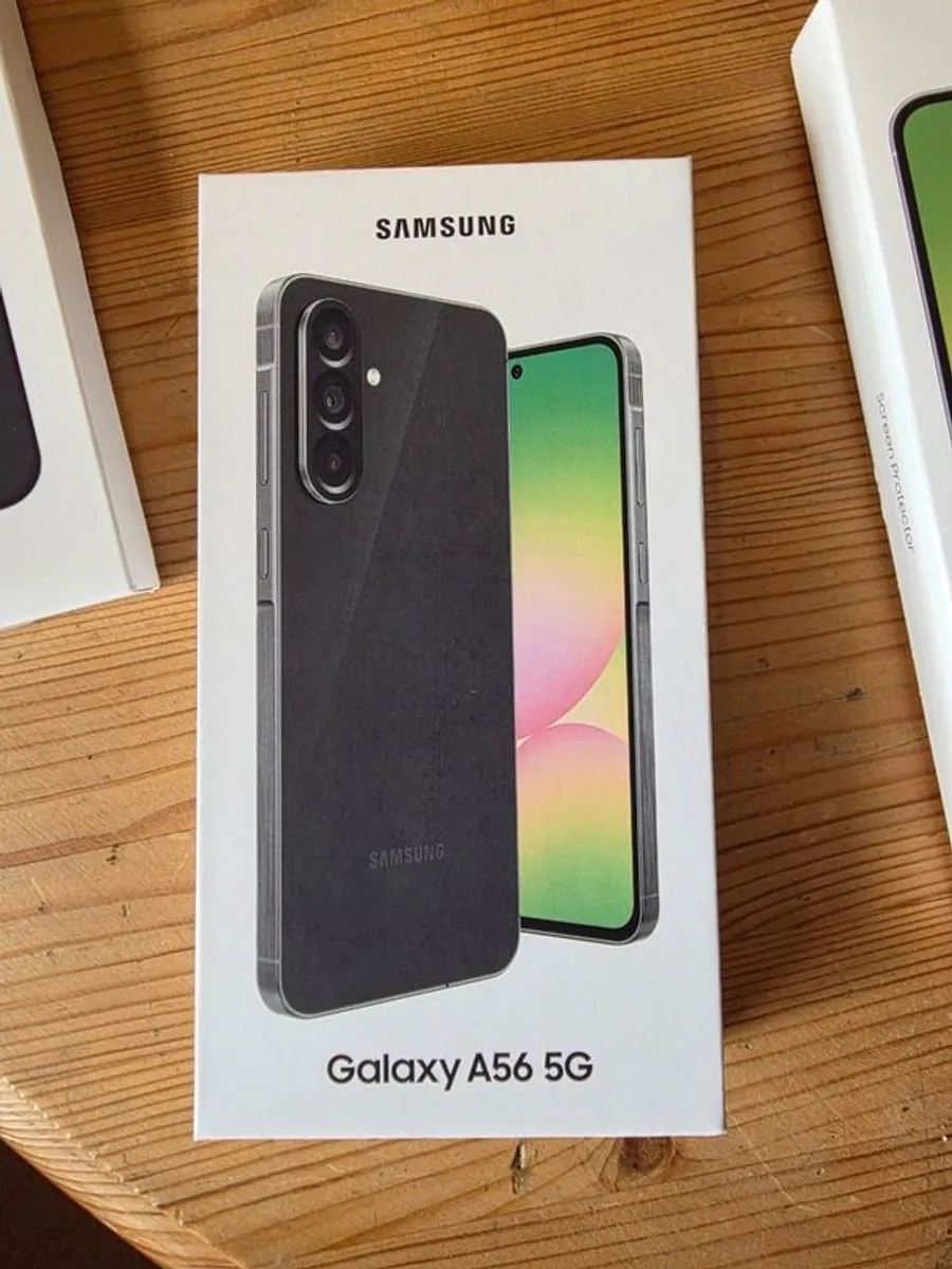 Samsung Galaxy A56 5G 256GB - with case and screen protector - Image 2