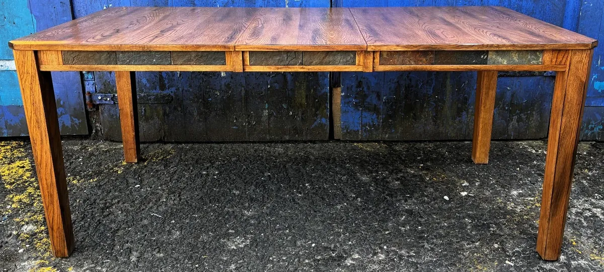 Oak Table & Chairs - Image 2