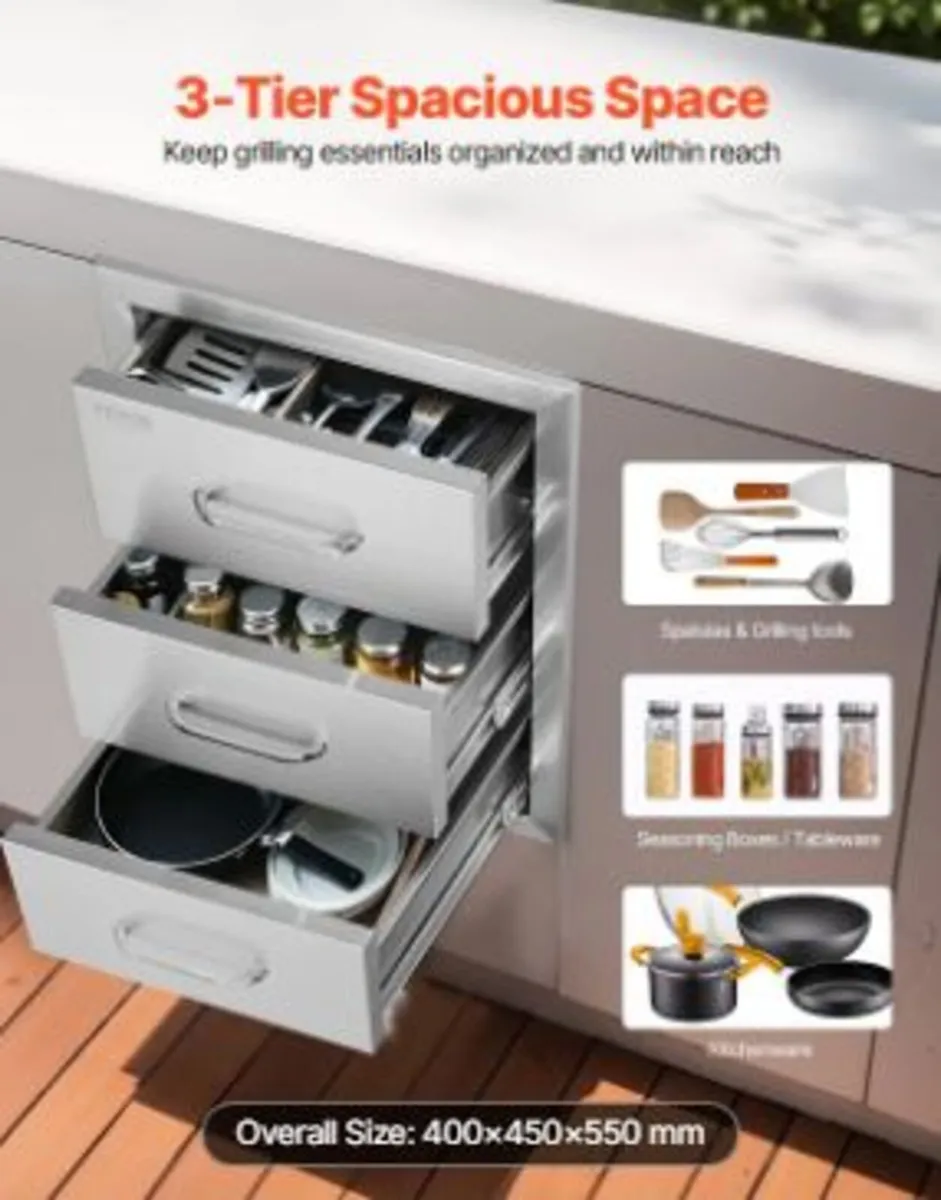 Outdoor Kitchen Drawers - Image 2