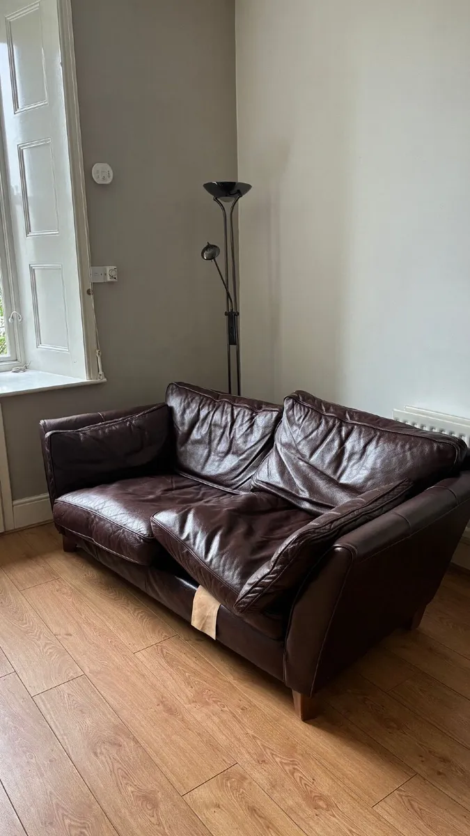 Leather sofa - Image 1