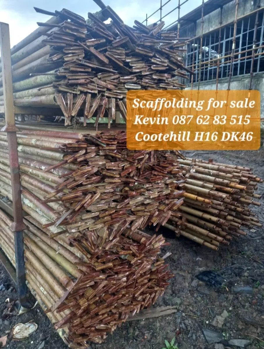 Scaffold, large amount for sale. - Image 3