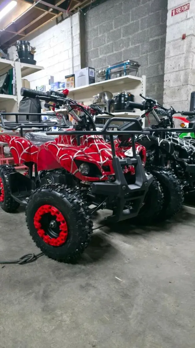 49cc Kids Quad Bike Electric & Pull Start - Image 3