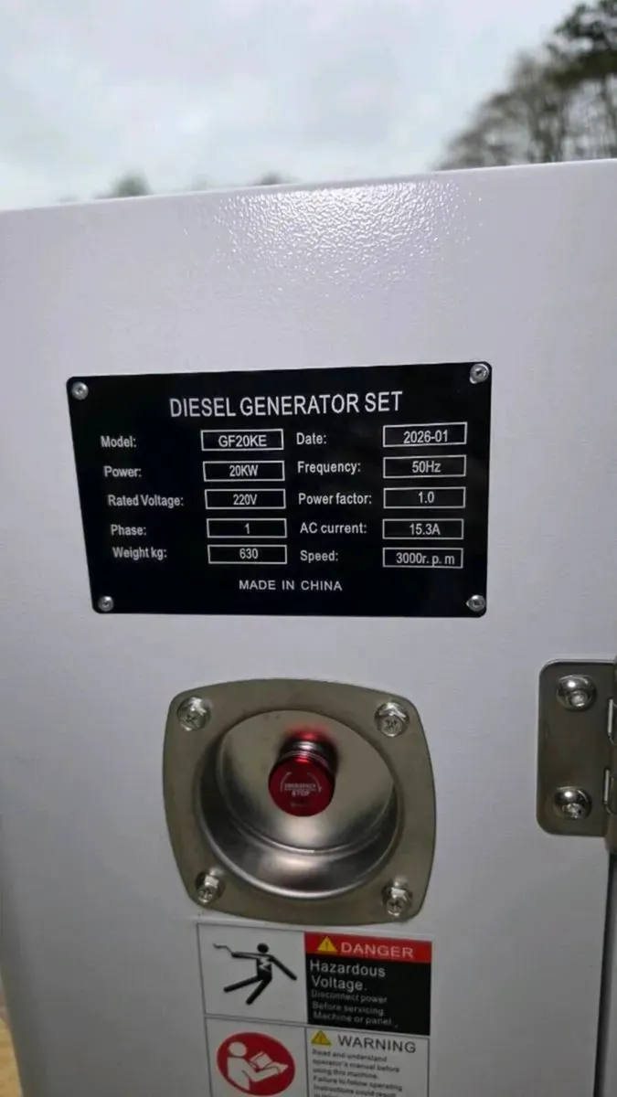 Generator diesel 20kva ATS + AVR Brand new - Image 4