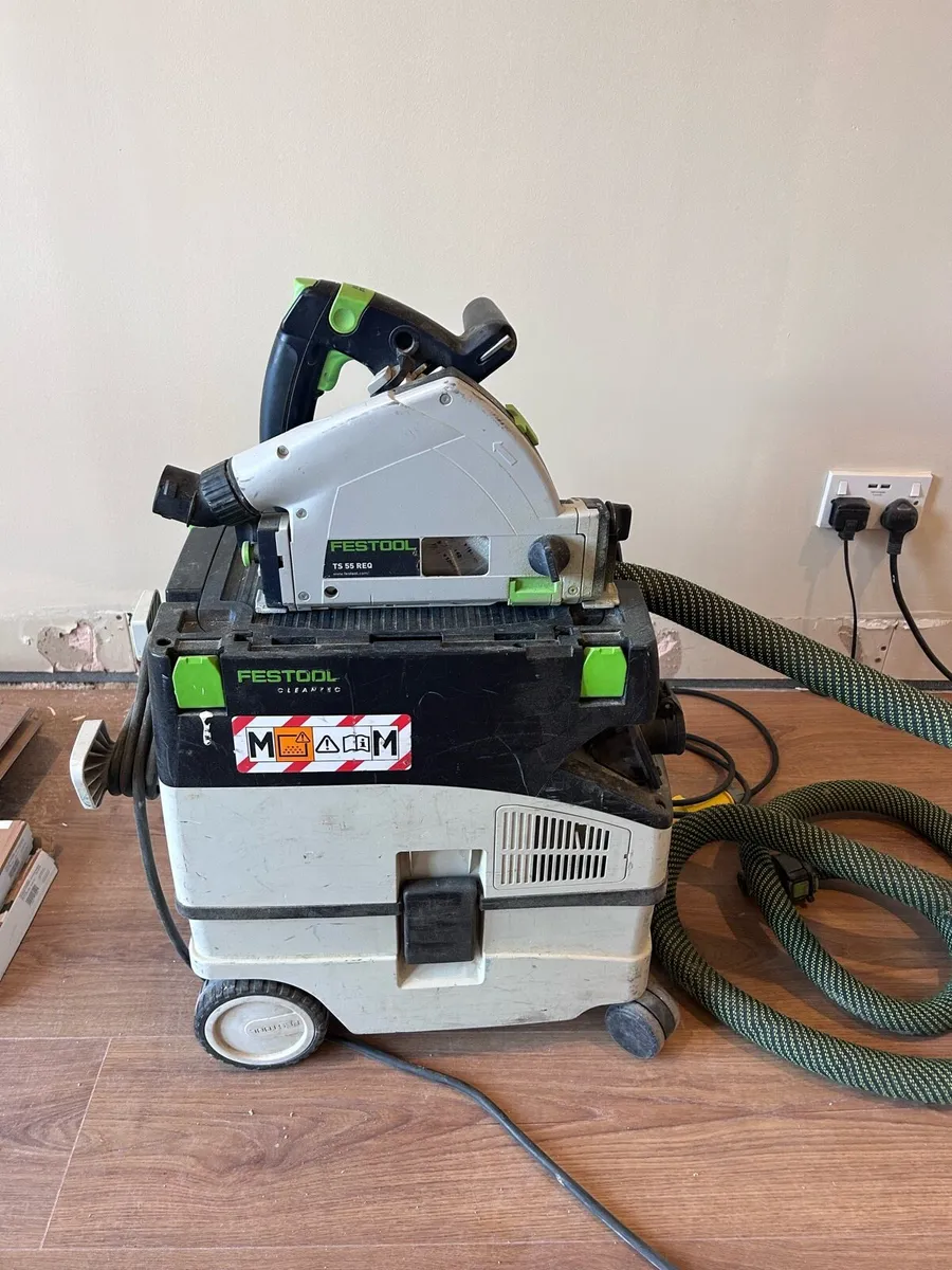 Festool saw + extractor + 110 transformer - Image 2