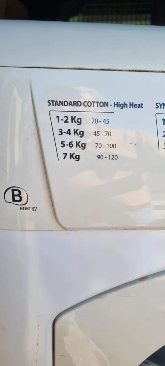 Hotpoint Tumble Dryer TVM570 Vented B Rated - Image 2