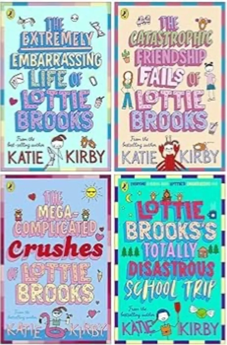 NEW Lottie Brooks Series 4 Books Collection Set By