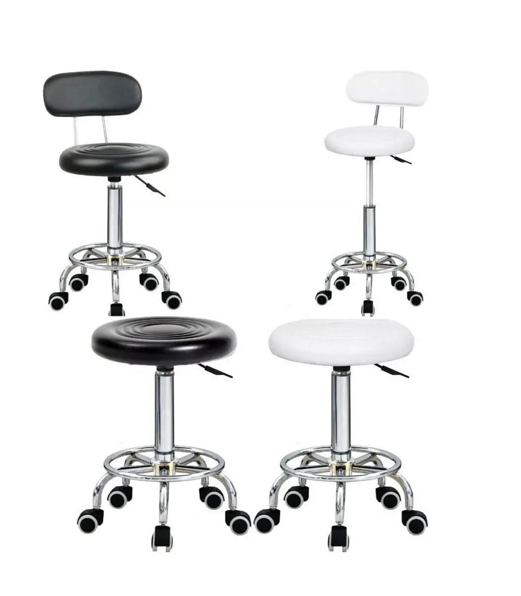 Salon Stool Adjustable Swivel Chair NEW - Image 1