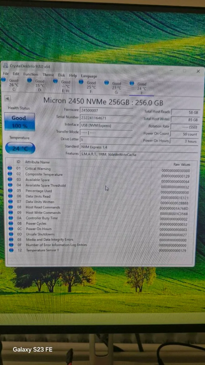 Micron 2450 256GB NVMe SSD - Image 2