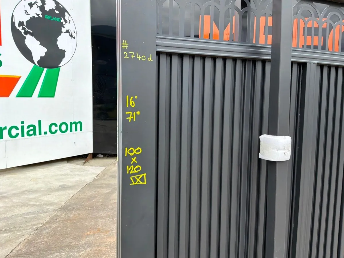 16ft REMOTE CONTROL SLIDING GATE........2740d. - Image 2