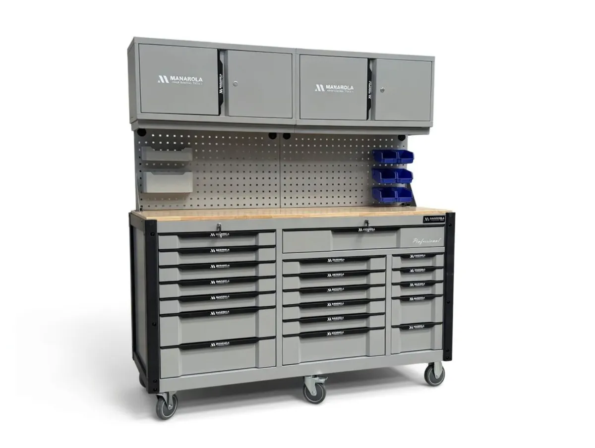 19 Drawer Toolboxes Toolchests With Back Panels - Image 3