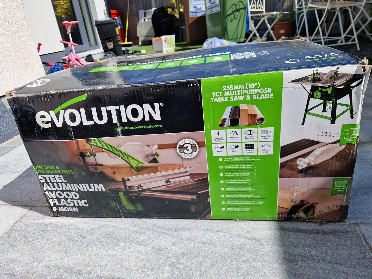 Multipurpose table saw, blade included - Image 2