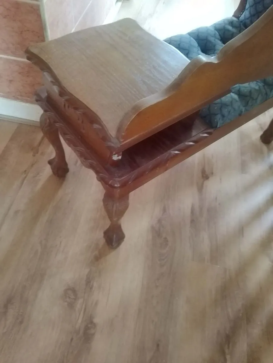 Antique telephone chair - Image 3