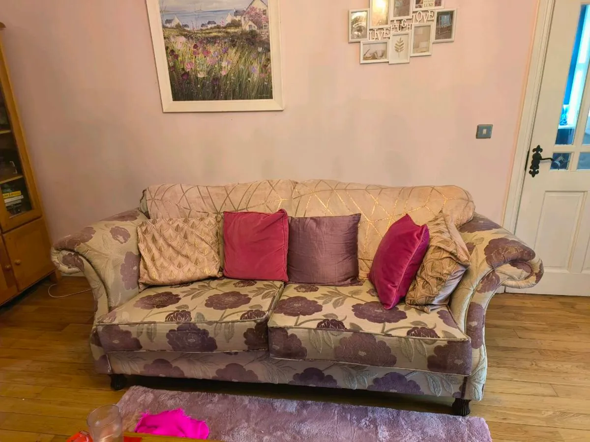 Couch and armchair - Image 1