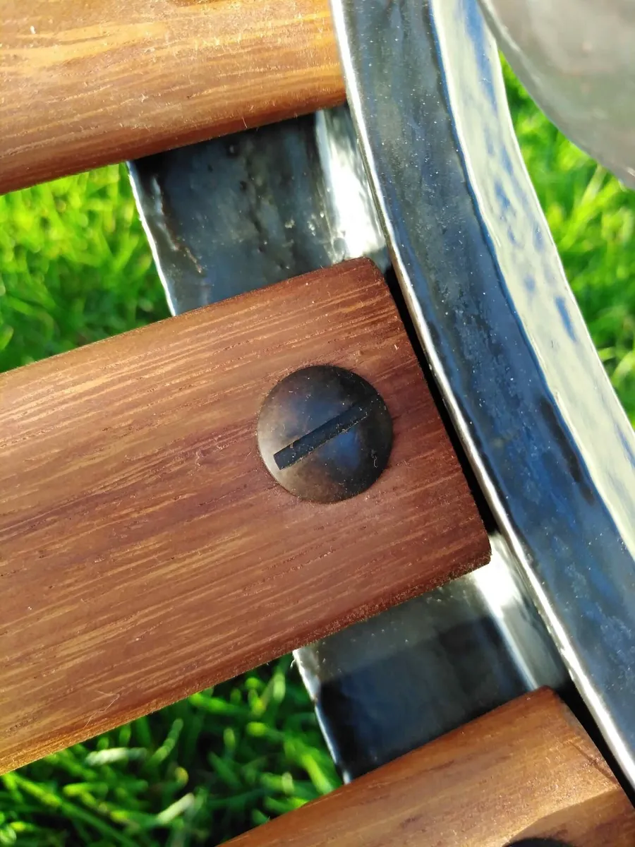 Heritage Cast Iron Garden Bench - Fully Restored - Image 3