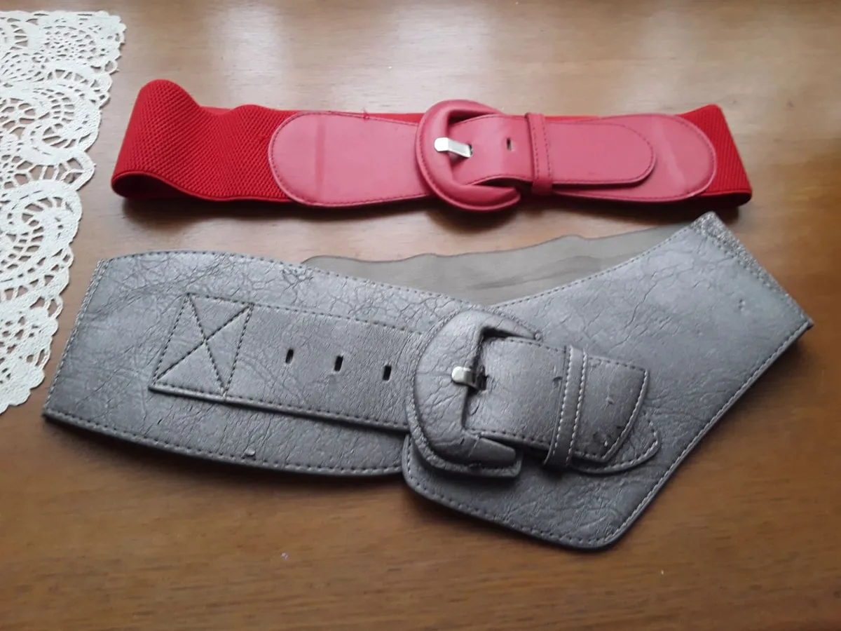 2 brand new ladies belts unwanted gifts - Image 1