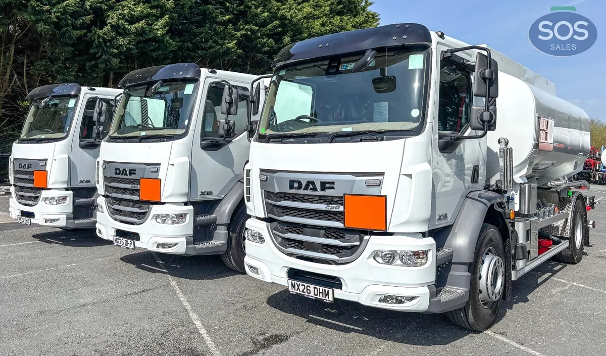 2026 DAF XB 290 Rigid Tankers - Image 1