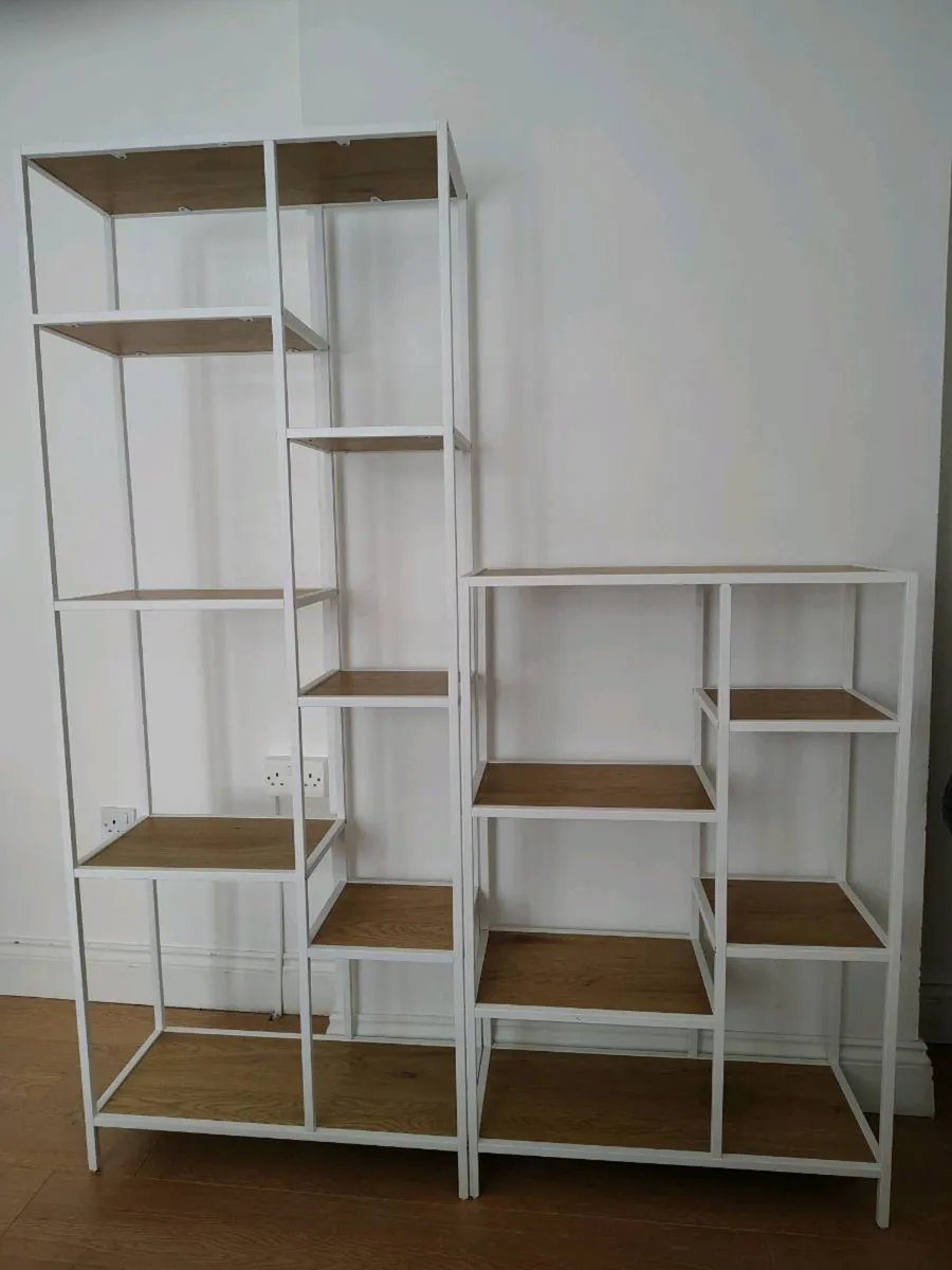 2x Shelving Units - Image 1