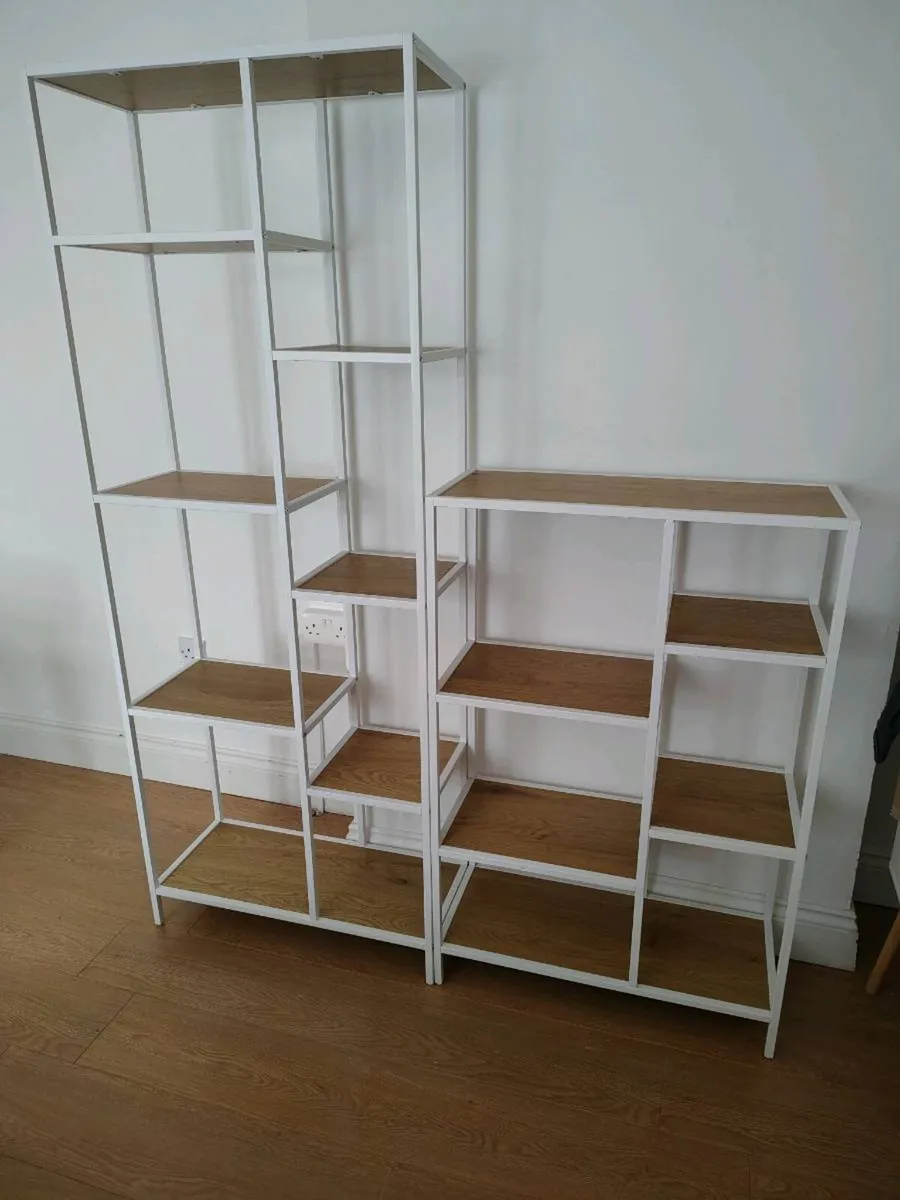 2x Shelving Units - Image 2