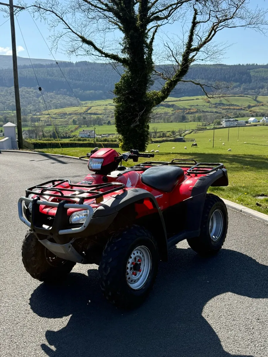 2005 Honda trx 500 es mint low hours - Image 1