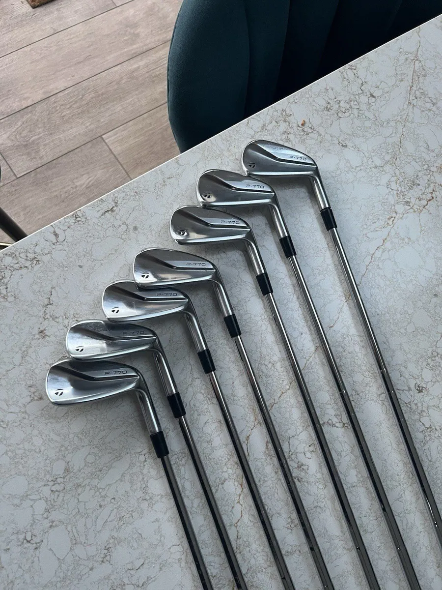 TaylorMade P-770 Forged Irons 4-PW RH STIFF - Image 1