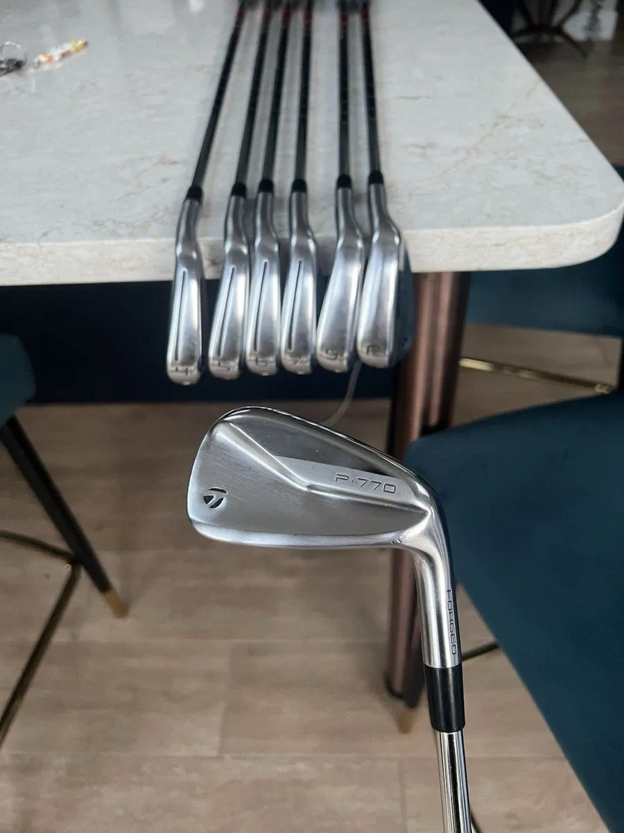 TaylorMade P-770 Forged Irons 4-PW RH STIFF - Image 2