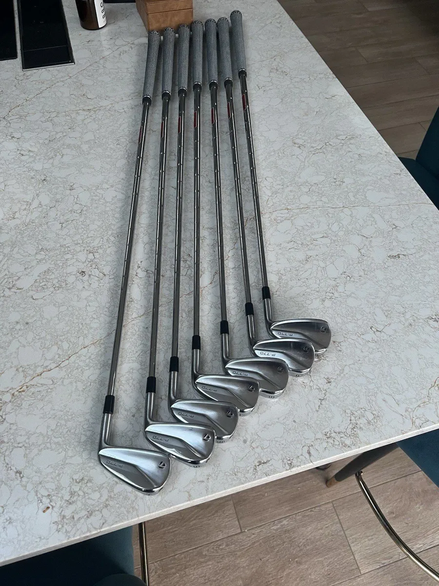 TaylorMade P-770 Forged Irons 4-PW RH STIFF - Image 3