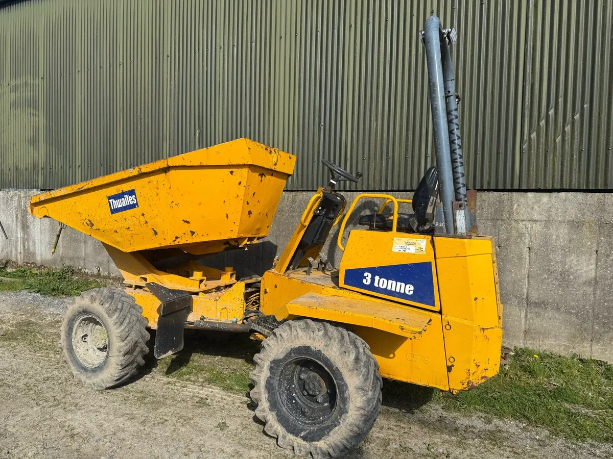 Thwaites 3t dumper - Image 1