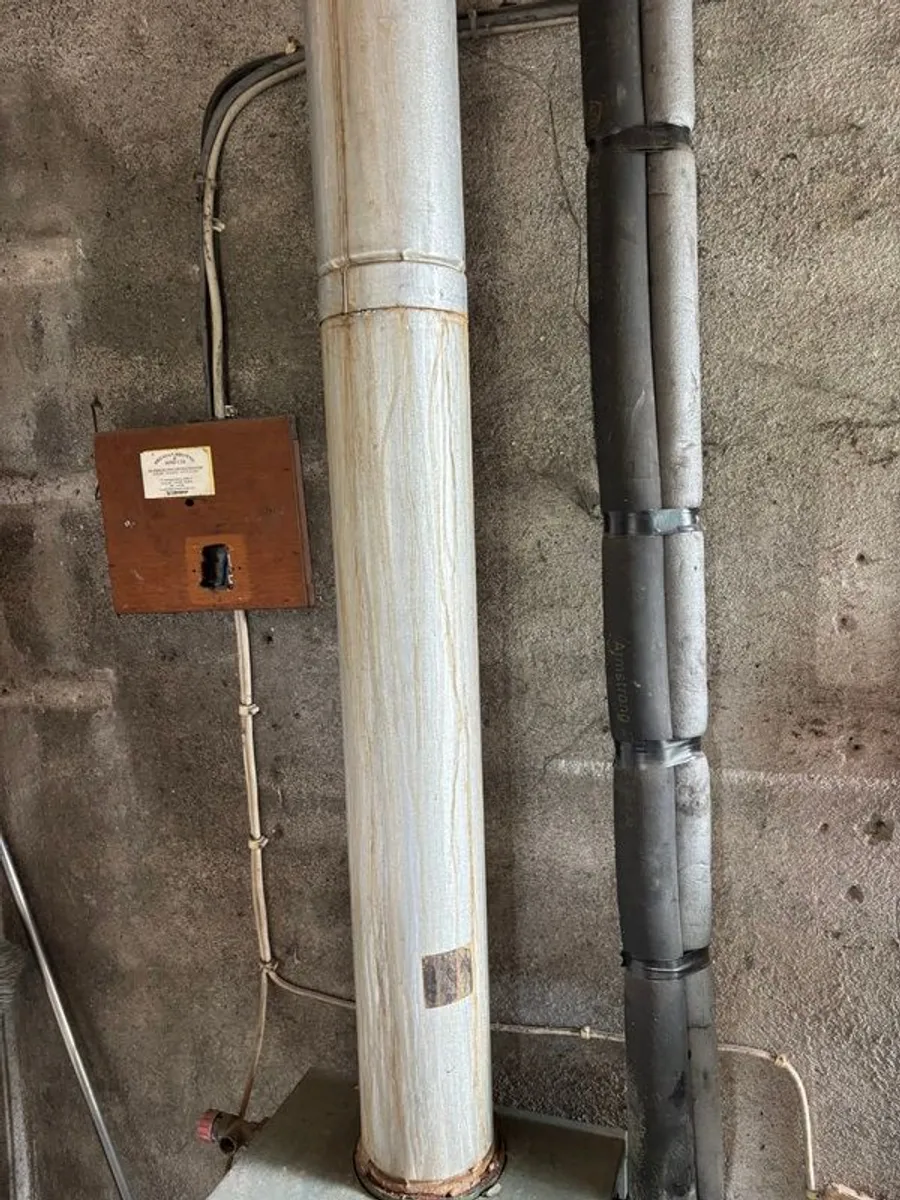 Oil fired Firebird Popular 82 boiler and oil tank for sale - Image 3