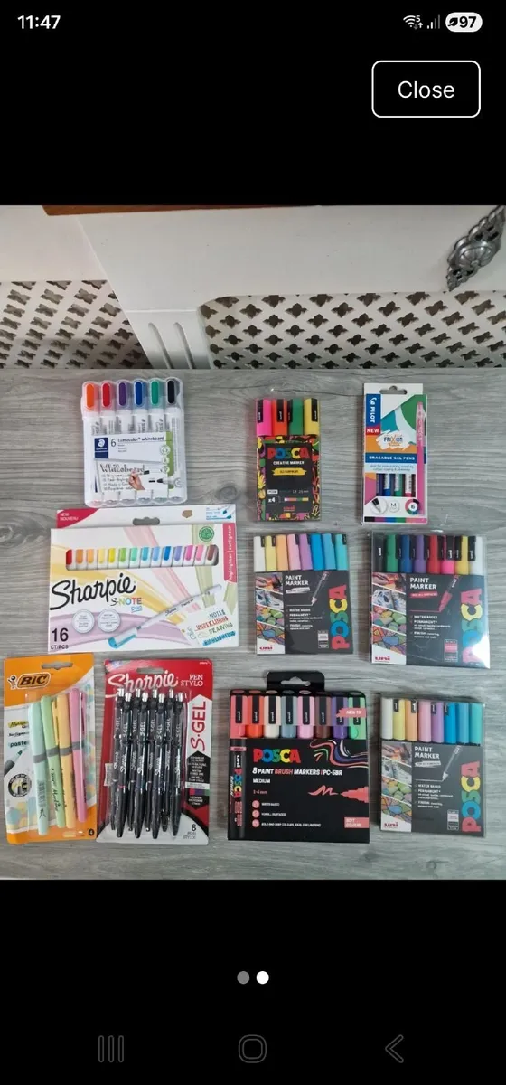 Posca,,sharpie,,etc bundle - Image 1